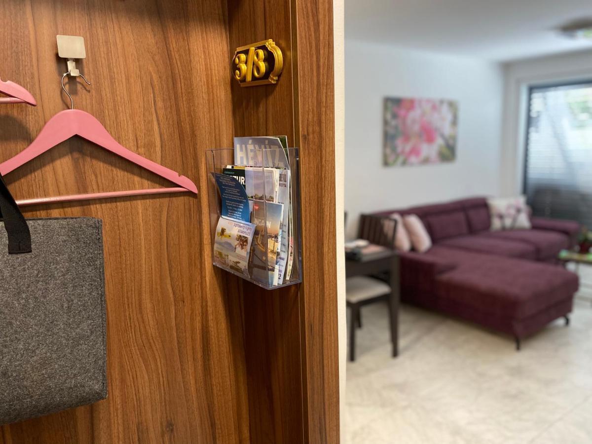 Lilie Appartement In Heviz Mit Tiefgarage, New And Modern Zewnętrze zdjęcie
